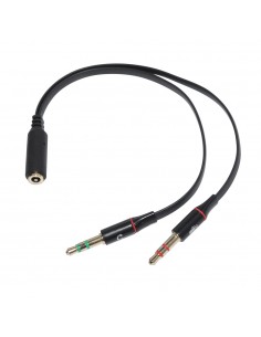 Преходник 2x3.5 Male - 3.5 Fem